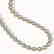 33.35 CTW Aquamarine & Diamond Halo Necklace 10K Yellow - 2