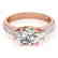 1.25 CTW Certified VS/SI Diamond 3 Stone Micro Pave