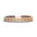 6.50 CTW Citrine & Micro Pave VS/SI Diamond Bracelet