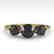 1 CTW Black Certified Diamond Art Deco Ring 14K Yellow