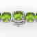 40 CTW Peridot & Micro VS/SI Diamond Halo Designer