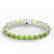 40 CTW Peridot & Micro VS/SI Diamond Halo Designer - 2