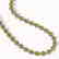 33.35 CTW Peridot & Diamond Halo Necklace 10K Rose Gold - 2