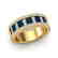 2.34 CTW Sapphire & Micro Pave VS/SI Diamond Inspired - 2