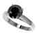 2.50 CTW Fancy Black VS Diamond Solitaire Engagement