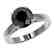 2.50 CTW Fancy Black VS Diamond Solitaire Engagement - 2