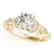 0.75 CTW Certified VS/SI Diamond Solitaire Antique Ring