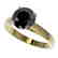 2.59 CTW Fancy Black VS Diamond Solitaire Engagement
