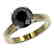 2.59 CTW Fancy Black VS Diamond Solitaire Engagement - 2