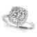 1.15 CTW Certified VS/SI Cushion Diamond Solitaire Halo