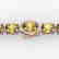 29 CTW Citrine & VS/SI Diamond Tennis Micro Pave Halo