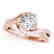 0.65 CTW Certified VS/SI Diamond Solitaire Ring 14K - 2