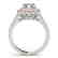 1.04 CTW Certified VS/SI Diamond Solitaire Halo Ring - 2