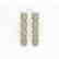 5.33 CTW Emerald Cut Diamond Designer Earrings 18K