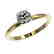0.75 CTW Certified H-SI/I Quality Diamond Solitaire - 2