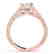1 CTW Certified VS/SI Princess Diamond Solitaire Ring - 2