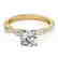 1 CTW Certified VS/SI Diamond Solitaire Ring 14K Yellow