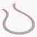 34.72 CTW Oval Diamond Designer Necklace 18K White Gold - 2