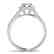 0.85 CTW Certified VS/SI Diamond Solitaire Halo Ring - 2