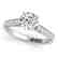 0.4 CTW Certified VS/SI Diamond Solitaire Antique Ring