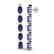 6 CTW Tanzanite & VS/SI Diamond Tennis Earrings 10K - 2