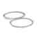 5.25 CTW Diamond VS/SI Certified 45 Mm Hoop Earrings