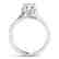 1.18 CTW Certified VS/SI Diamond Solitaire Ring 14K - 2