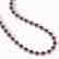 36.93 CTW Garnet & Diamond Halo Necklace 10K White Gold - 2
