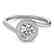 0.75 CTW Certified VS/SI Diamond Bypass Solitaire Ring