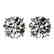 3 CTW Certified H-SI/I Quality Diamond Solitaire Stud