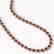 21.04 CTW Garnet & Diamond Halo Necklace 10K Rose Gold - 2