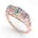 1.00 CTW VS/SI Diamond Art Deco Ring 14K Rose Gold - 2