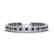 6.50 CTW Micro Pave & Black VS/SI Diamond Bracelet 18K