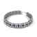 6.50 CTW Micro Pave & Black VS/SI Diamond Bracelet 18K - 2
