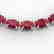 68 CTW Ruby Eternity Designer Inspired Tennis Necklace