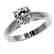 1.25 CTW Certified VS/SI Quality Cushion Cut Diamond - 2