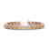 8.75 CTW Citrine & Micro Pave VS/SI Diamond Bracelet