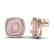 3.95 CTW Morganite & Micro Pave VS/SI Diamond Halo - 2