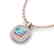 1.08 CTW Sky Blue Topaz & Micro VS/SI Diamond Necklace - 2