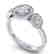 1.25 CTW Certified VS/SI Diamond Art Deco 3 Stone Micro - 2