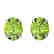 5.50 CTW Peridot Designer Inspired Solitaire Stud