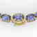 80 CTW Tanzanite & VS/SI Diamond Eternity Micro Halo