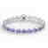 32 CTW Tanzanite & VS/SI Diamond Eternity Micro Halo - 2