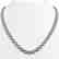 24.07 CTW Sky Topaz & Diamond Halo Necklace 10K White