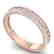 1.25 CTW VS/SI Diamond Art Deco Eternity Band Ring 18K - 2