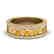 2 CTW Citrine & Micro VS/SI Diamond Inspired B& Ring