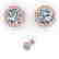1.50 CTW VS/SI Diamond Stud Solitaire Earrings 14K Rose - 2