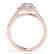 2 CTW Certified VS/SI Diamond Solitaire Halo Ring 14K - 2
