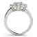 1.38 CTW Certified VS/SI Diamond Solitaire Halo Ring - 2