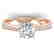 1.26 CTW Certified VS/SI Diamond Solitaire Art Deco